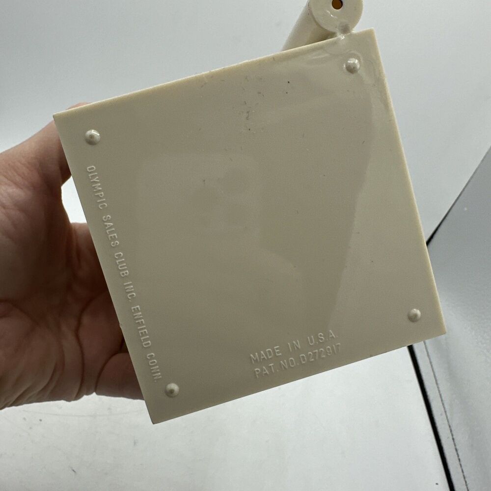 Vintage Notepad Plastic Paper Pen Holder Desk Organizer Stationery - Picture 10 of 13